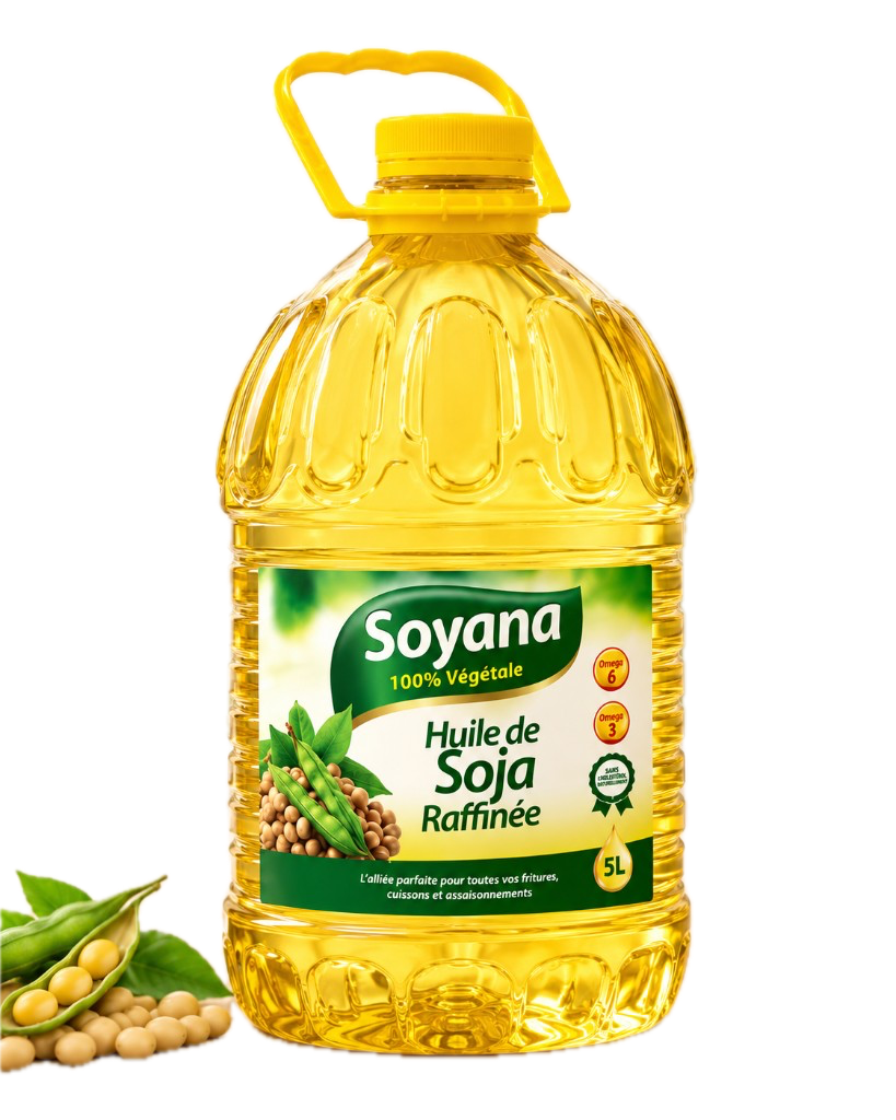 Huile Soyana 5L avec graines de soja